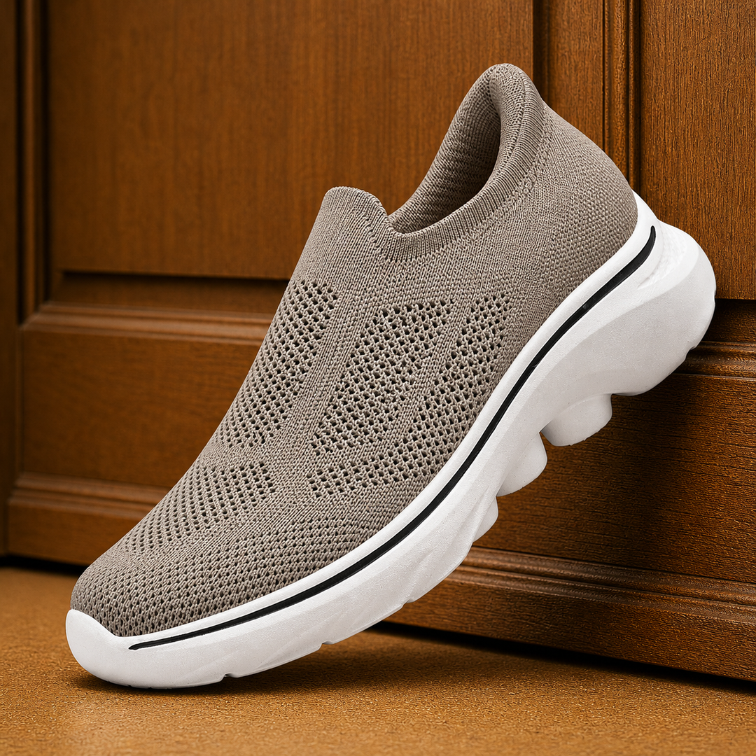 Breathable Walking Slip-Ons