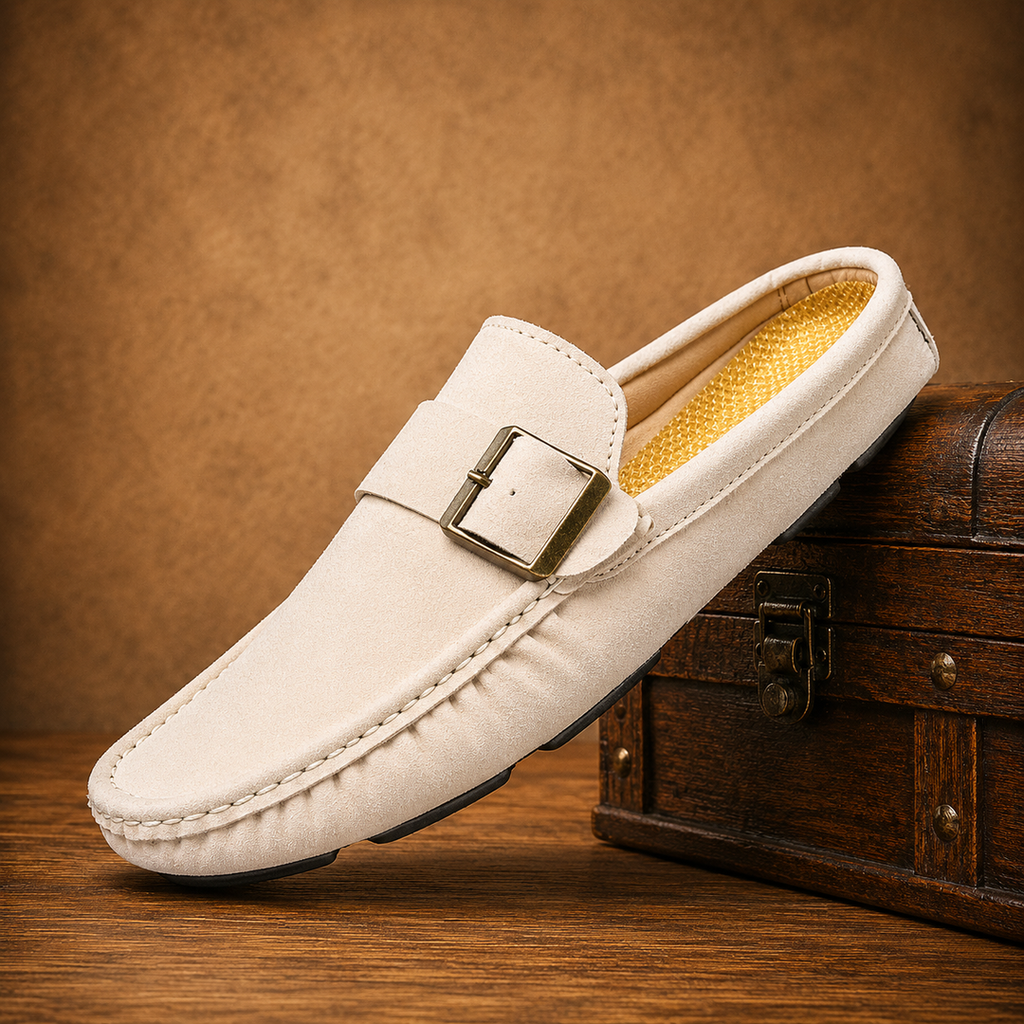 Comfortable Buckle Loafers