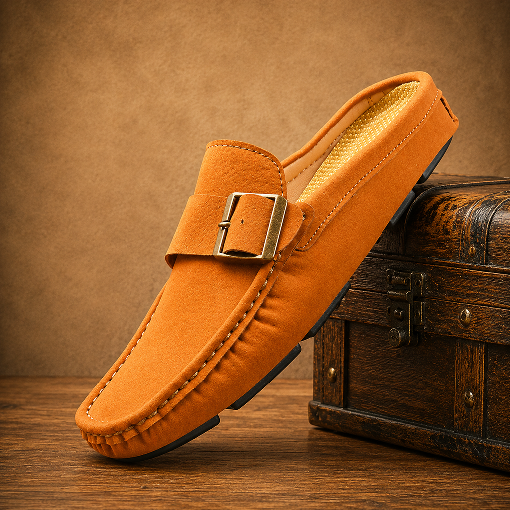 Comfortable Buckle Loafers