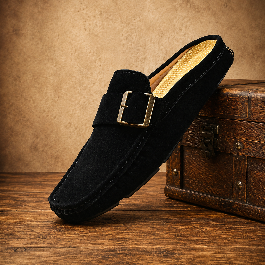 Comfortable Buckle Loafers