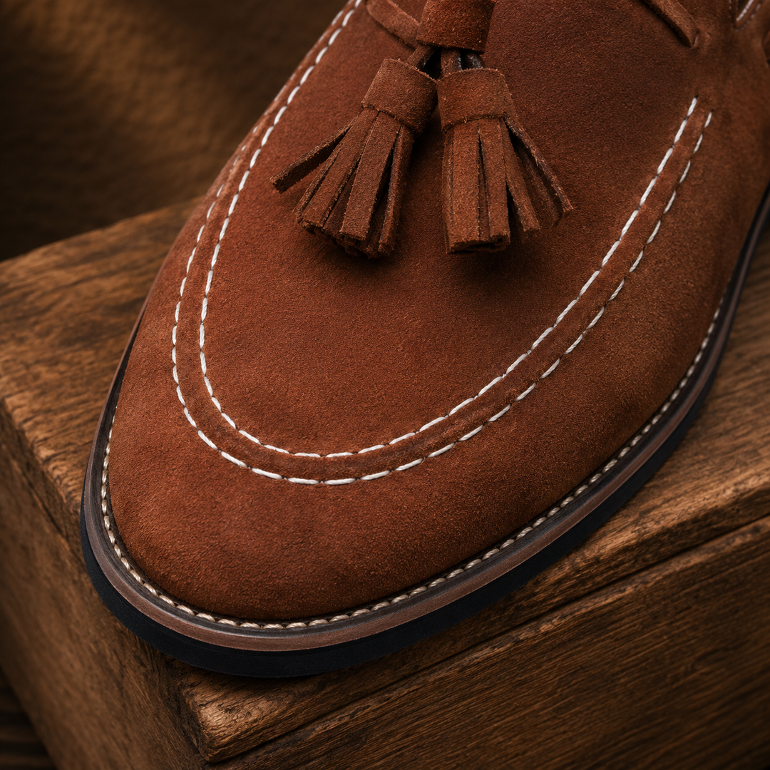 Classic Suede Loafers