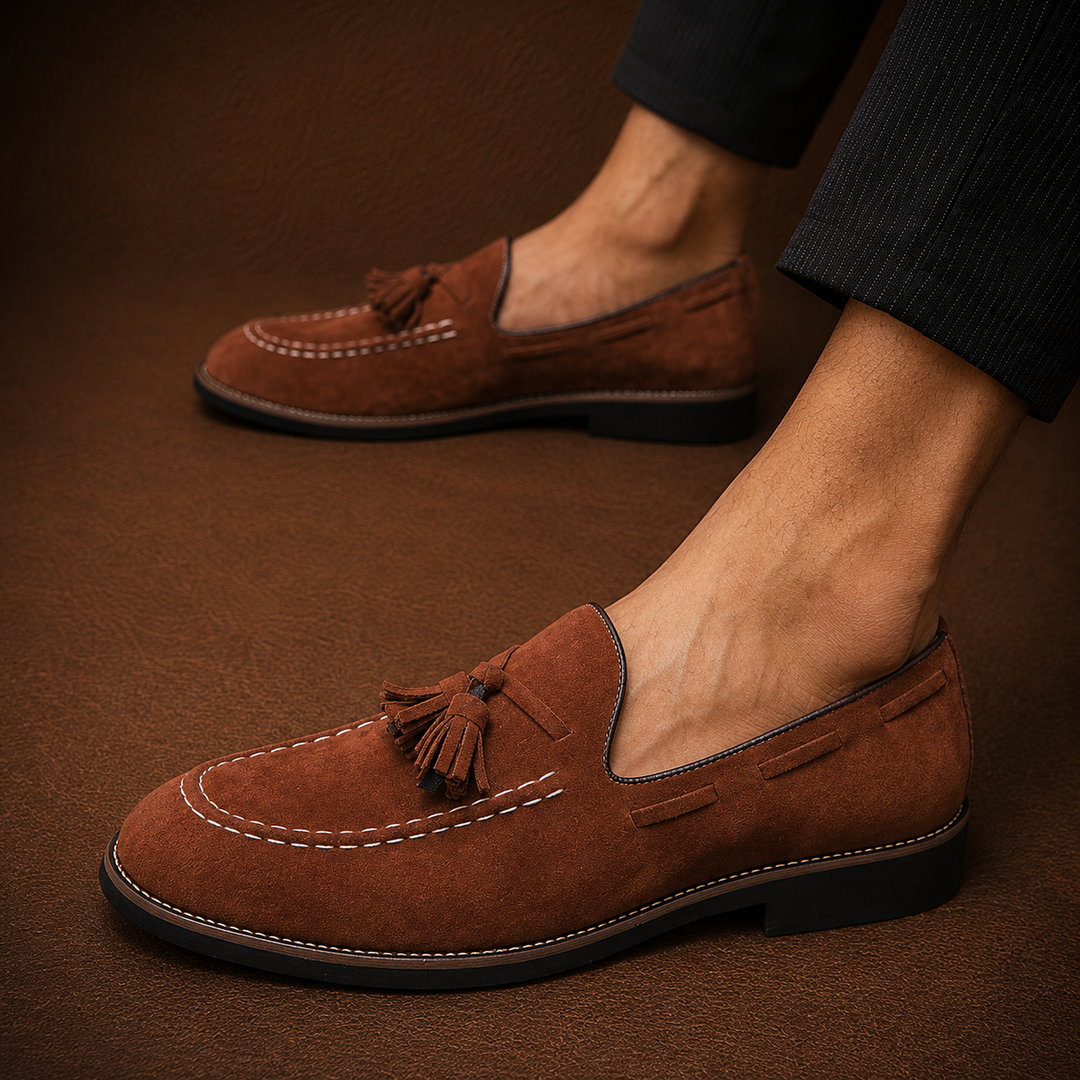 Classic Suede Loafers