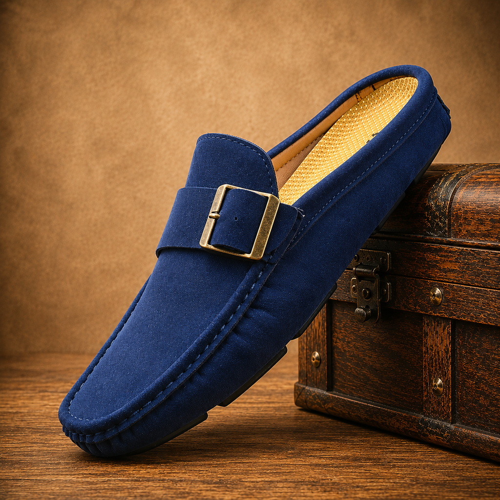Comfortable Buckle Loafers